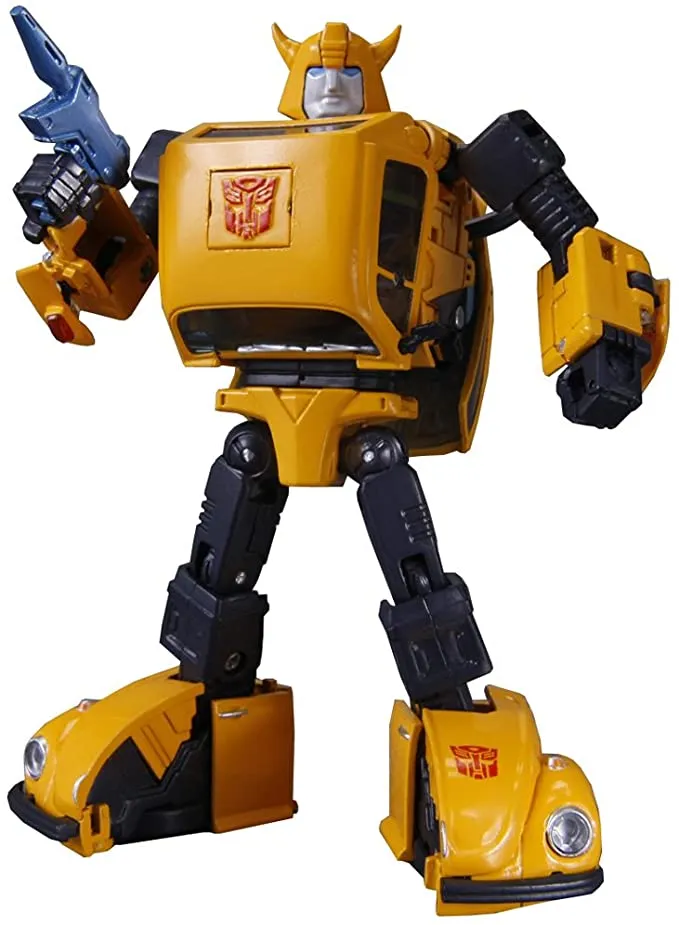 Transformers Masterpiece MP-21 Bumblebee Volkswagen Type 1 Super Beetle w/ Exosuit Spike Strategy Play Hope Realize