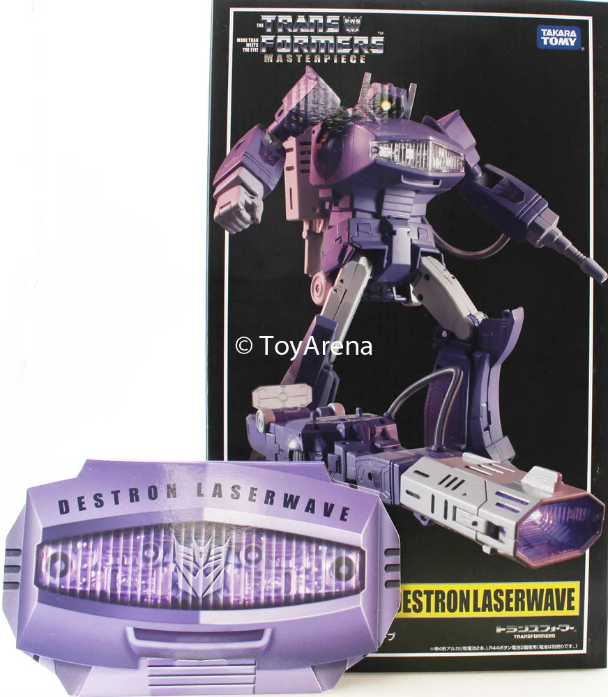 Transformers Masterpiece MP-29 Shockwave (Laserwave) Action Figure   Collectors Coin Air Quality