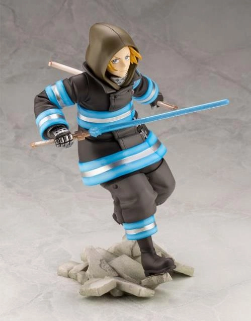 Kotobukiya 1/7 Fire Force Arthur Boyle ArtFX J Statue Miniature Decor