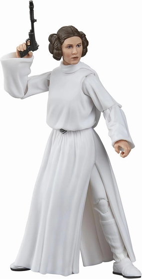 Metaverse Asset Desktop Statue Hasbro Star Wars Black Series A New Hope #08 Princess Leia Organa 6 Inch Action Figure