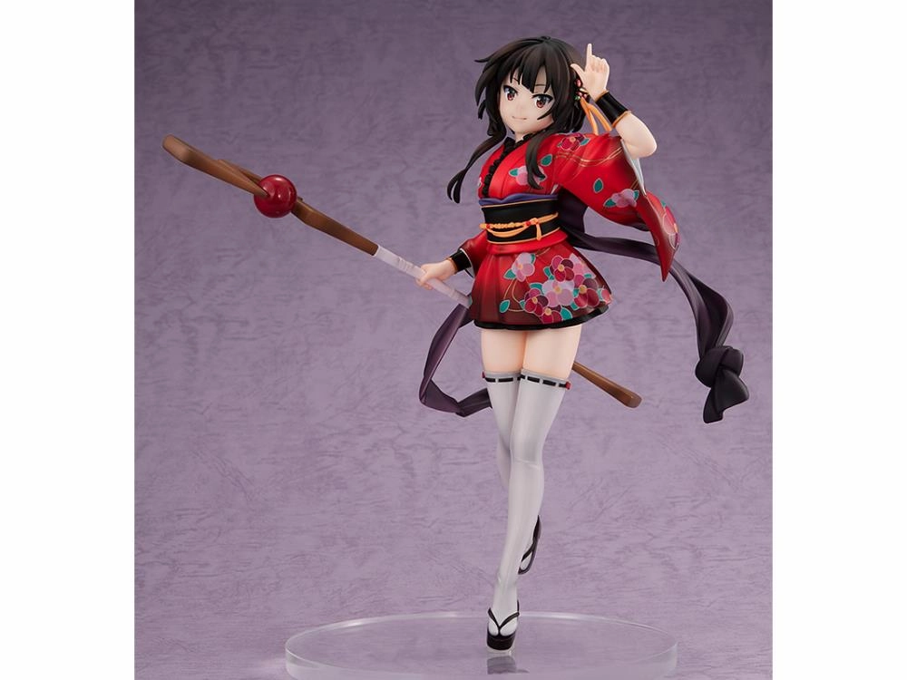 Kadokawa 1/7 KonoSuba Megumin (Oiran Ver.) Scale Statue Figure Train Model