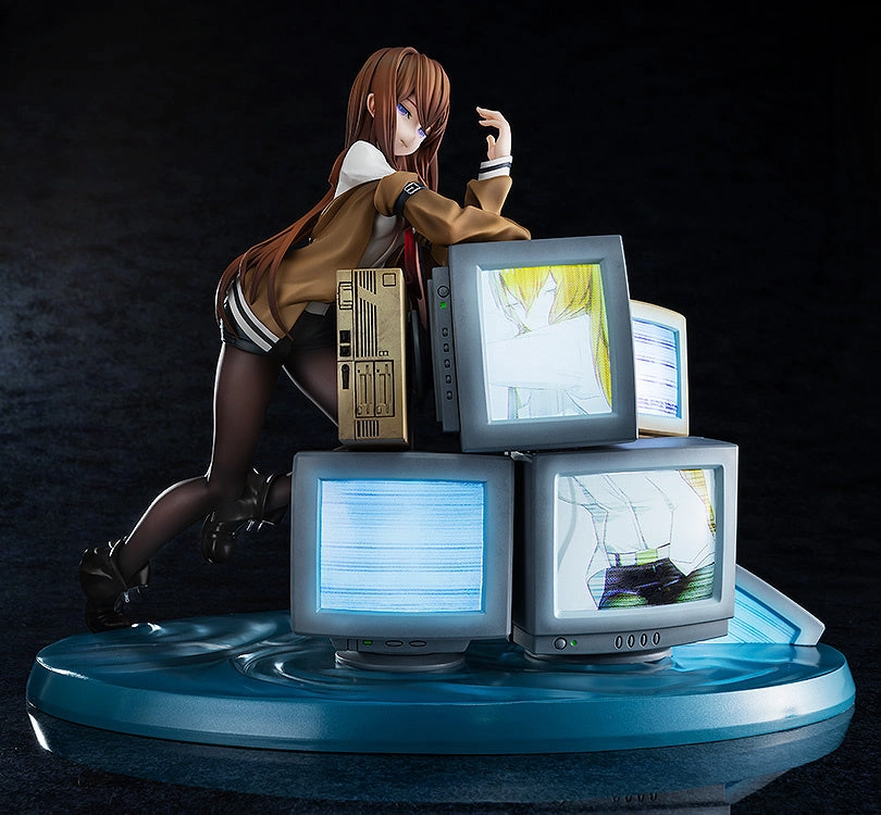 Beginner Friendly Cowboy Sculpture Kadokawa 1/7 STEINS;GATE 0 Kurisu Makise With LED Light-Up Feature Scale Statue Figure