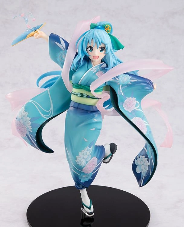 Custom Paint Kadokawa KD Colle 1/7 Konosuba Aqua (Oiran Ver.) Scale Statue Figure