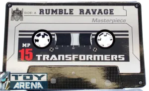 Transformers Masterpiece MP-15 Rumble & Ravage ( Coin Only ) Ambition Foster
