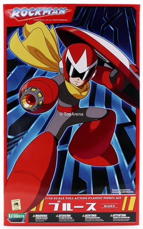Kotobukiya 1/10 Megaman Rockman Proto Man Blues Scale Model Kit KP472R Educational Toy