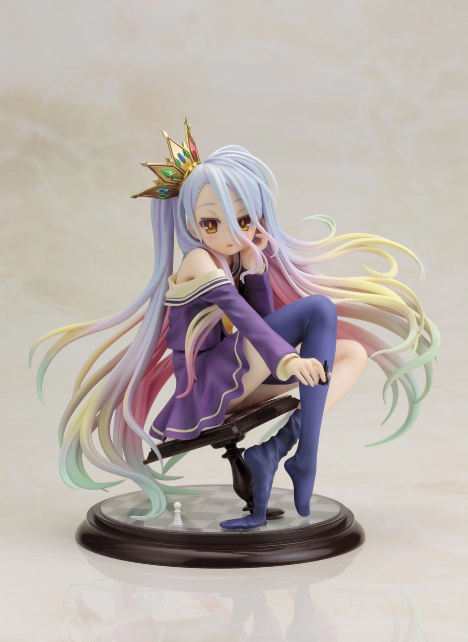 Kotobukiya 1/7 Scale No Game No Life Shiro Ani Statue Gaming Decor