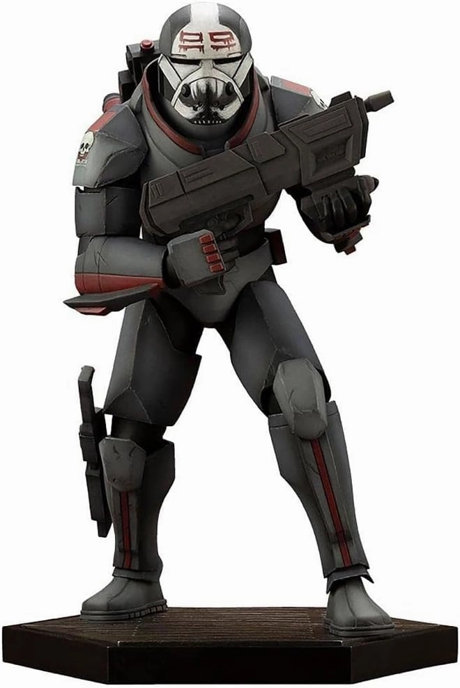 Kotobukiya 1/7 Star Wars The Bad Batch Wrecker ArtFX Scale Statue Figure SW183 Race Car Driver Pilot Model