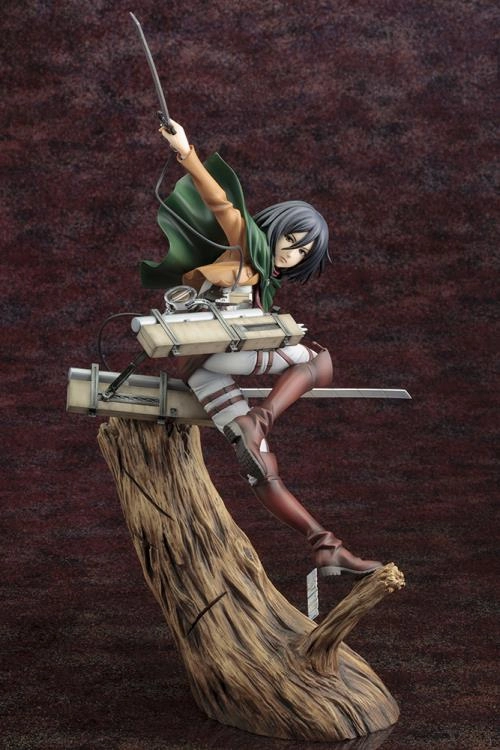 Fantasy Article Collectible Hobby Kotobukiya 1/8 ArtFXJ Attack On Titan Mikasa Ackerman (Renewal Package Ver.) Scale Figure Statue PP802