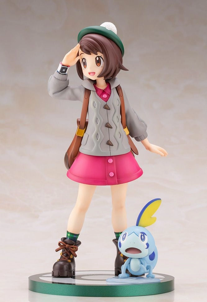 Themed Background Cyborg Design Kotobukiya 1/8 ArtFXJ Pokemon Gloria with Sobble Scale Figure Statue PV314