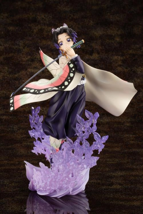 Limited Run Kotobukiya 1/8 Demon Slayer: Kimetsu no Yaiba Shinobu Kocho ArtFX J Scale Statue PP975 w/ Bonus Face