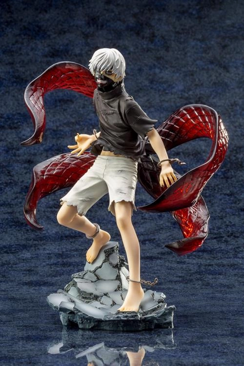 Cartoonish Design Kotobukiya 1/8 Tokyo Ghoul Ken Kaneki Awakened (Repaint Ver.) ArtFX J Scale Statue PV235