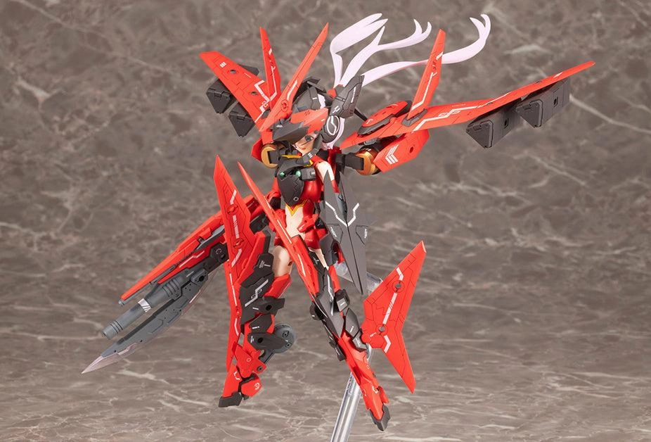 Kotobukiya Alice Gear Aegis Megami Device SOL Raptor (Beast Mode) Model Kit KP778 Medieval Knight Diorama Accent