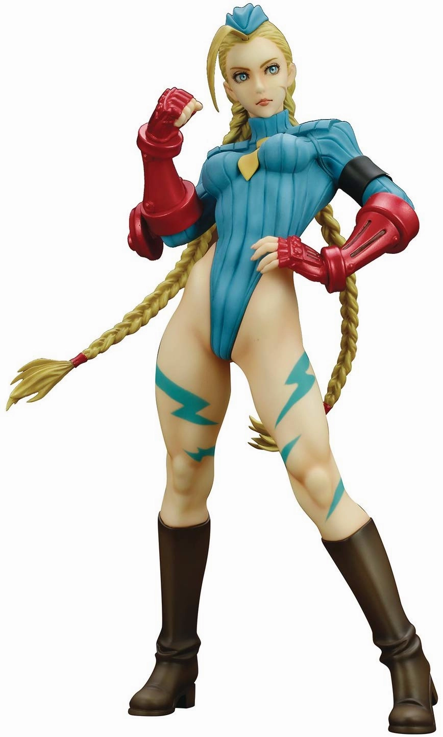 Kotobukiya Bishoujo Cammy Alpha Street Fighter Statue Superhero Decor