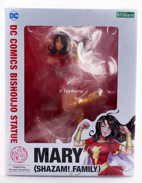 Kotobukiya Bishoujo DC Comics Shazam! Mary Batson Statue Figure Personalized Gift Small Sculpture
