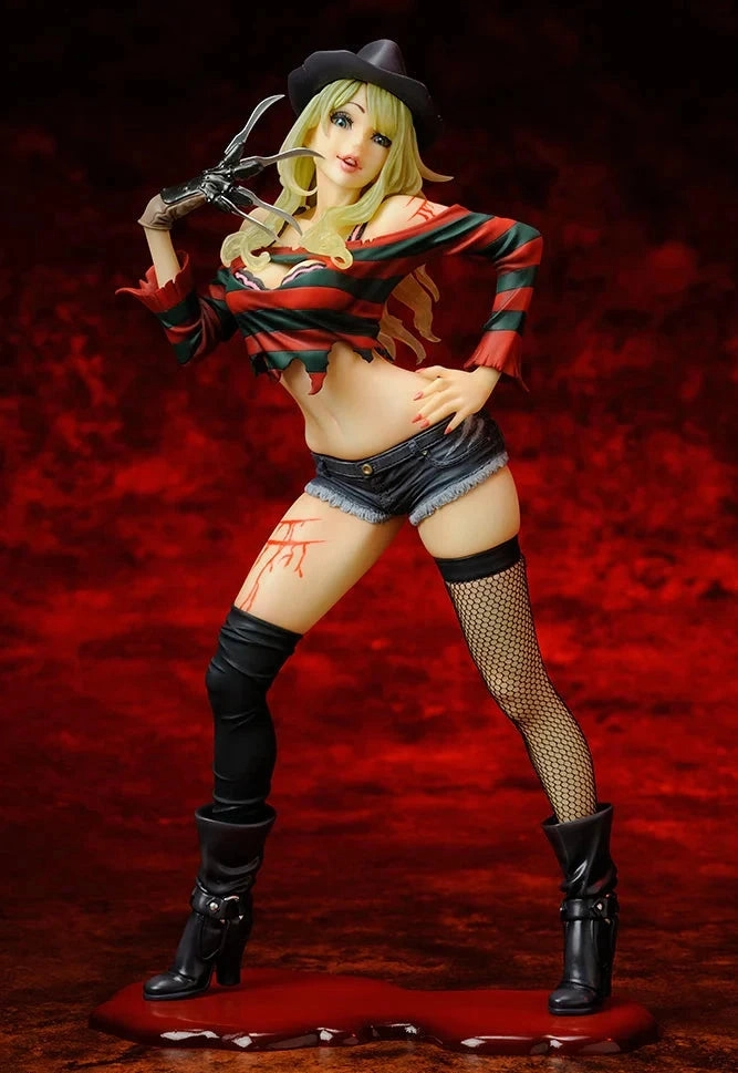 Superhero Creation Kotobukiya Bishoujo Horror Freddy vs. Jason Freddy Krueger (2nd Edition Reissue) Statue Figure SV383