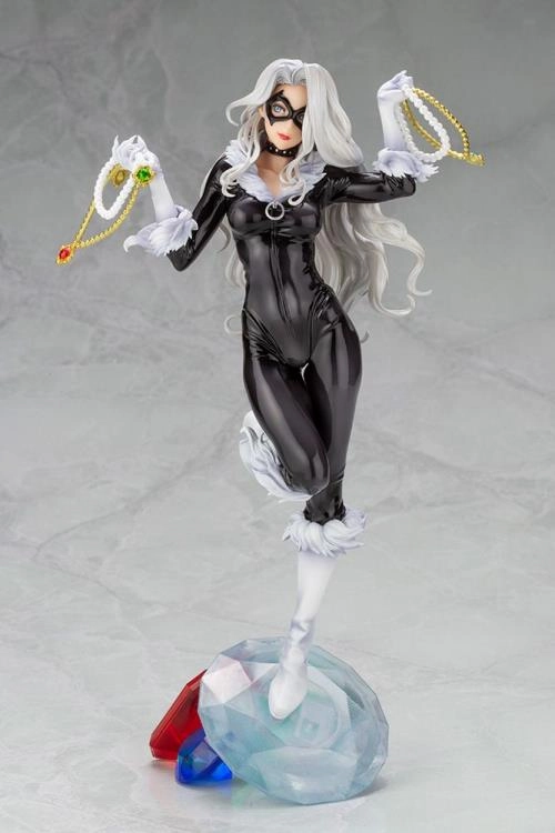 Community Member Chibi Hobby Kotobukiya Bishoujo Marvel Comics Black Cat (Steals Your Heart) Statue Figure