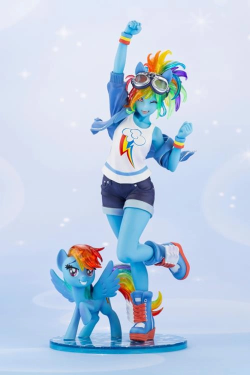 Anime Series Spiritual Figure Kotobukiya Bishoujo My Little Pony Rainbow Dash Limited Edition Statue SV293