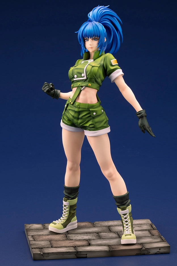 Kotobukiya Bishoujo The King of Fighters '97 Leona Heidern Statue Figure SV354 Miniature Merchandise