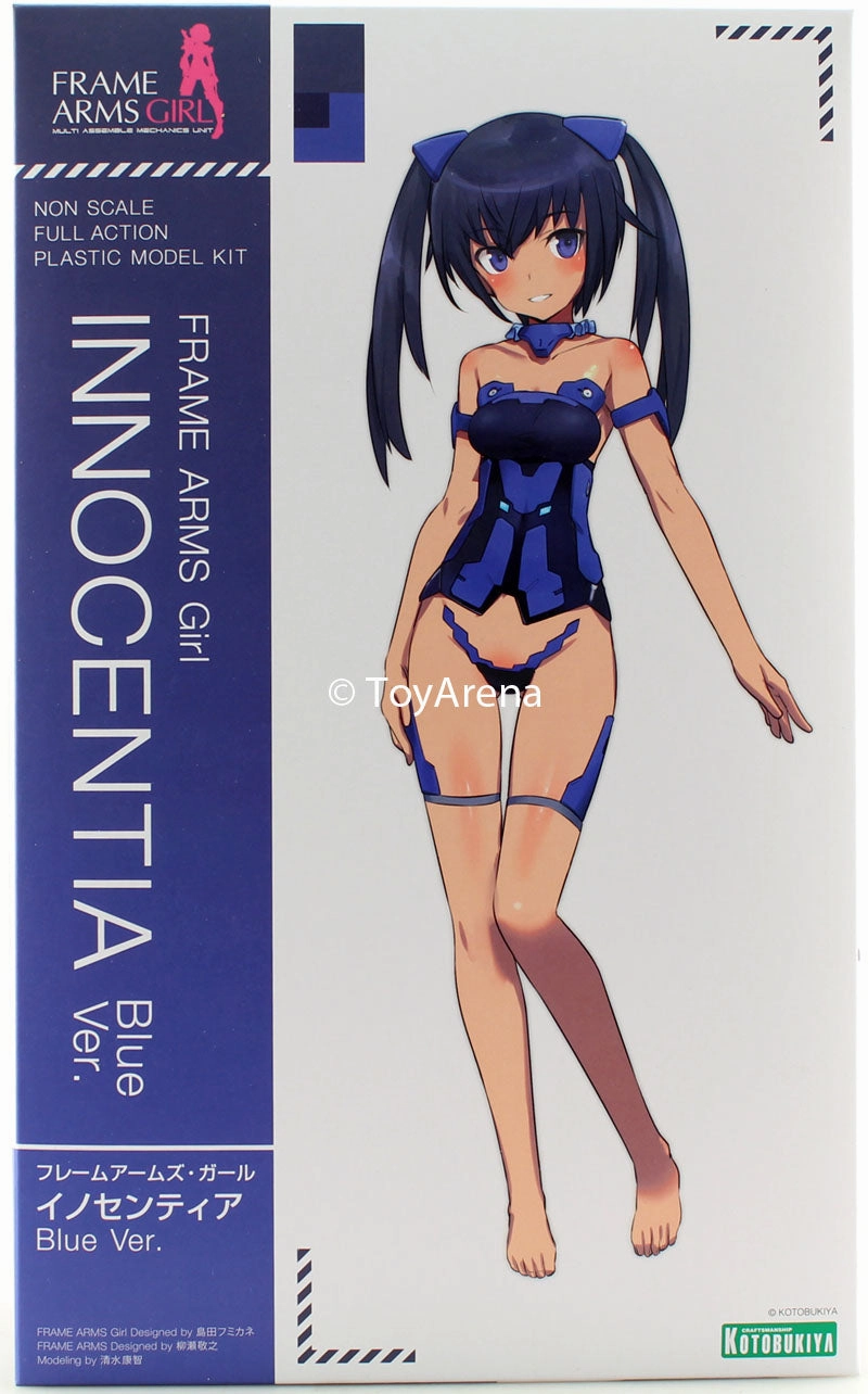 Miniature Hobby Movie Art Kotobukiya Frame Arms Girl Innocentia Blue Ver. Model Kit FG040
