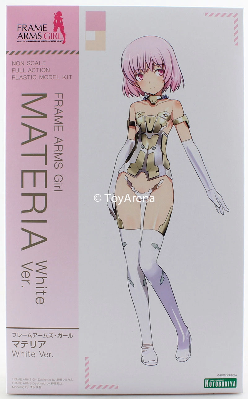 Kotobukiya Frame Arms Girl Materia White Version Model Kit FG009 Anime Toy Ocean Creature