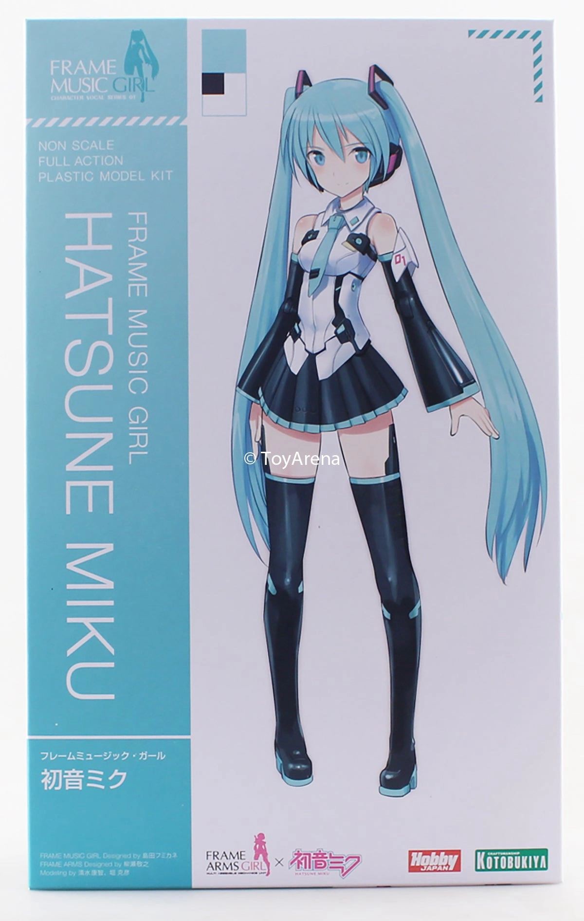 Kotobukiya Frame Music Girl Hatsune Miku Model Kit FG059 Action Decor Fictional Character