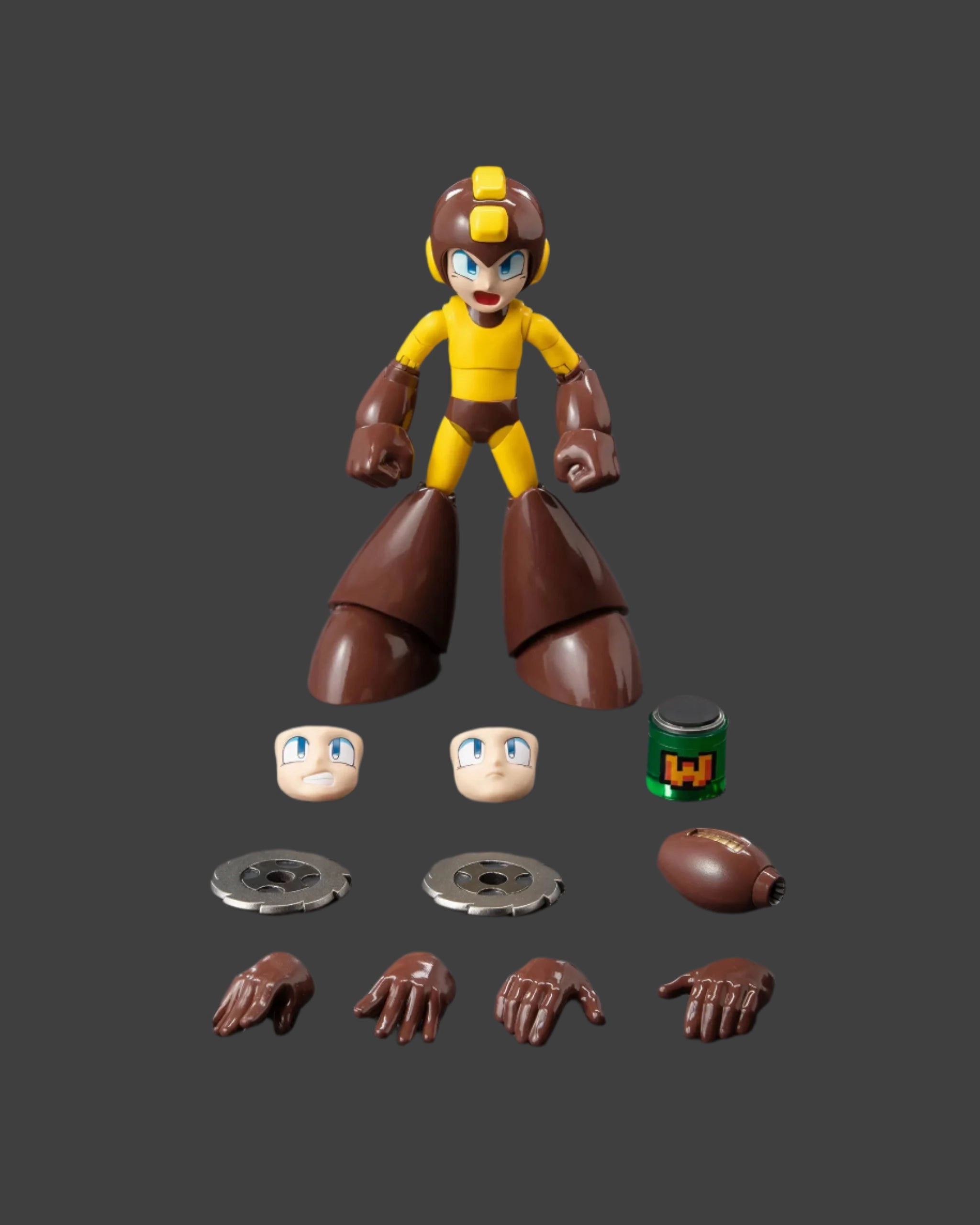 Fish Model Vinyl Toy ThreeZero Mega Man Rockman (Metal Blade Version) MDLX Action Figure