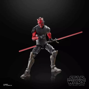 Hasbro Star Wars Black Series Gaming Greats #GG23 Battlefront II Darth Maul (Old Master) Exclusive 6 Inch Action Figure Maximalist Art