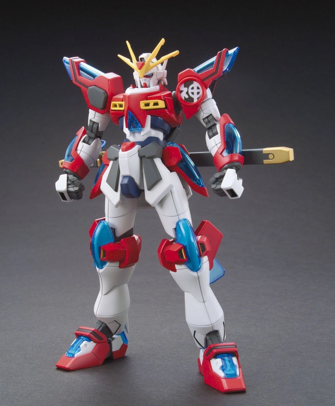 Wood Carving City Memento Gundam 1/144 HGBF #043 KMK-B01 Kamiki Burning Gundam Model Kit