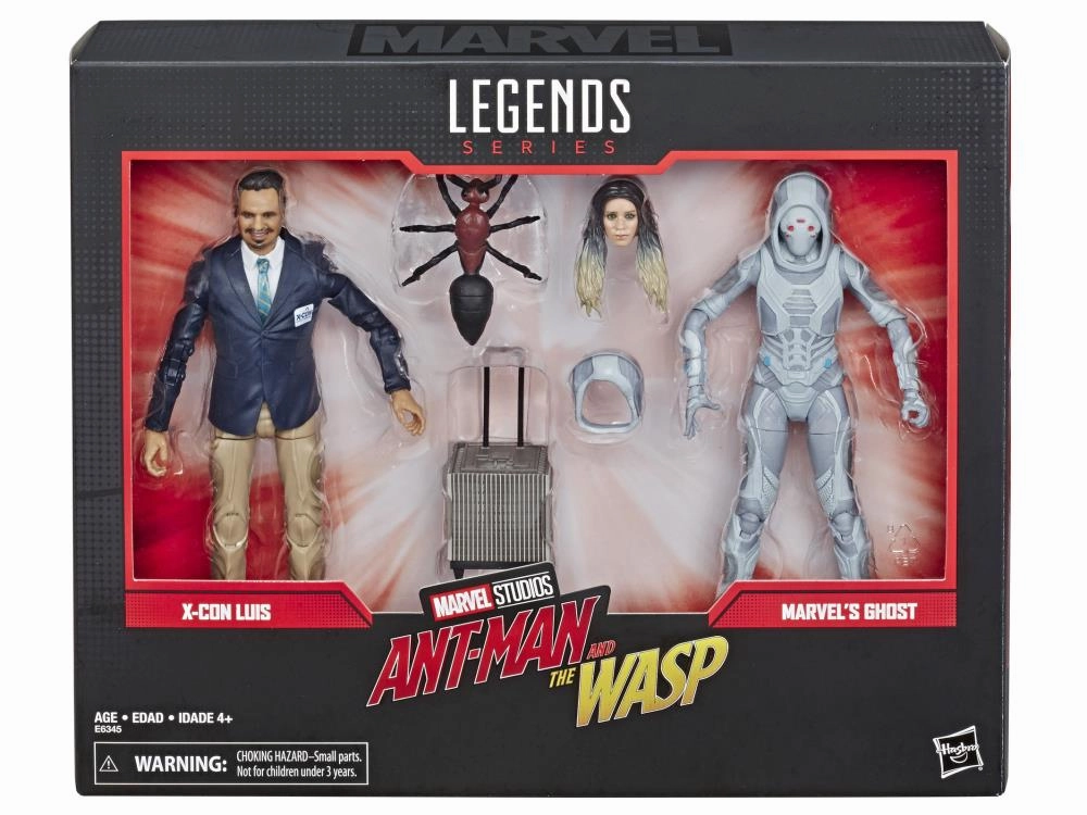 Appreciating Asset Mainstream Appeal Marvel Legends 80th Anniversary Antman and the Wasp 2 pack Luis & Ghost Action Figures