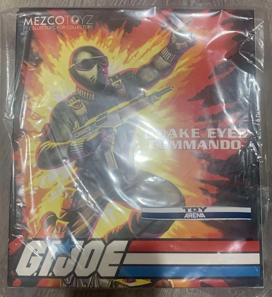 Global Shipping Miniature Figure SDCC 2024 Mezco Toyz ONE:12 Collective: G.I. Joe: Snake Eyes Commando Edition Exclusive Action Figure