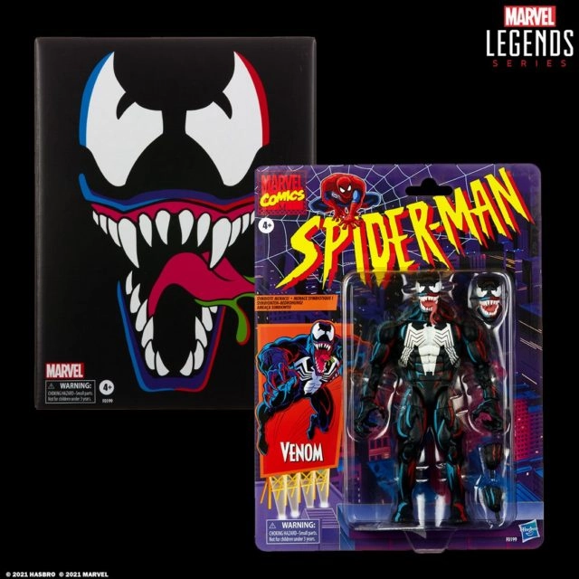 Posable Action Top Rated SDCC 2021 Hasbro Marvel Legends Venom Action Figure