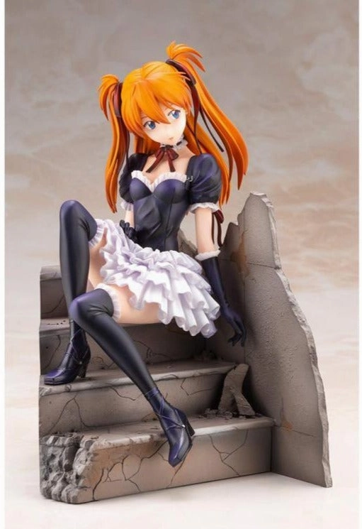 Kotobukiya 1/7 Neon Genesis Evangelion Asuka Langley Soryu (Gothic Lolita Ver.) :RE Ani Statue PP853 Diverse Representation Movie Article