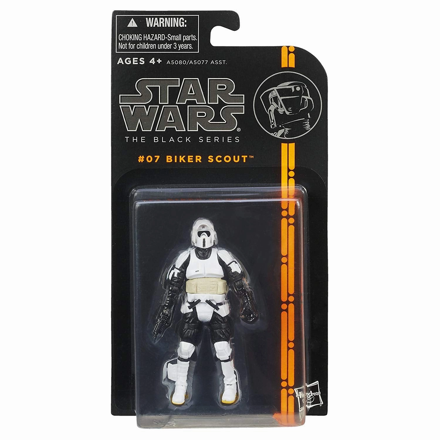 LOOSE - Star Wars The Black Series #07 Biker Scout 3.75 Inch Figure Fantasy Replica