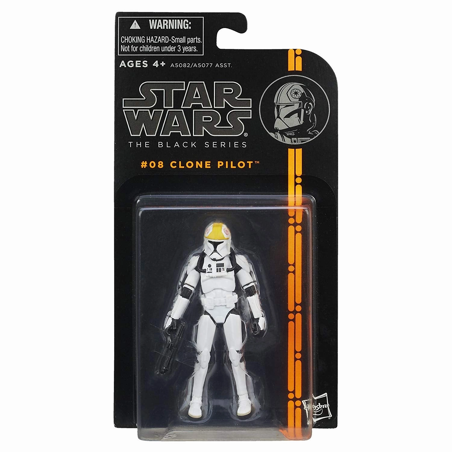 Fantasy Hero Tourist Memorabilia LOOSE - Star Wars The Black Series #08 Clone Pilot 3.75 Inch Figure