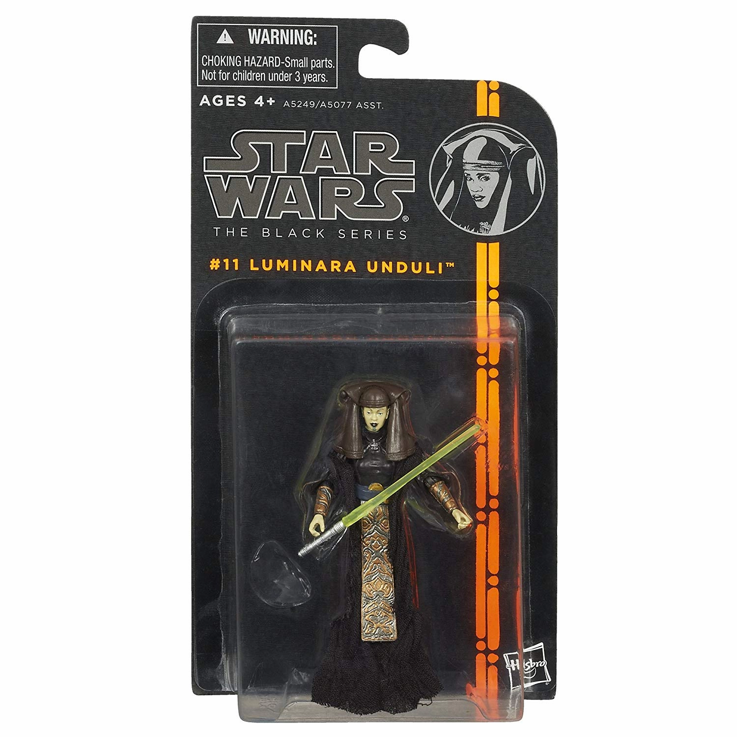 Modern Living LOOSE - Star Wars The Black Series #11 Luminara Unduli 3.75 Inch Figure