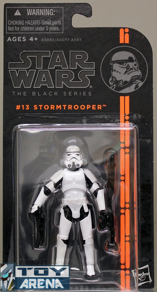 LOOSE - Star Wars The Black Series #13 Stormtrooper 3.75 Inch Figure African Art