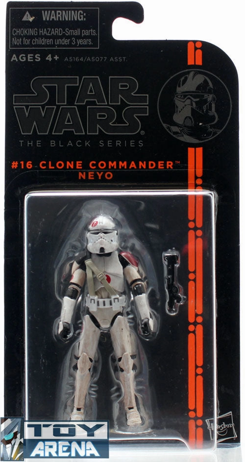 LOOSE - Star Wars The Black Series #16 Clone Commander Neyo 3.75 Inch Figure Detailed Model Birthday gift