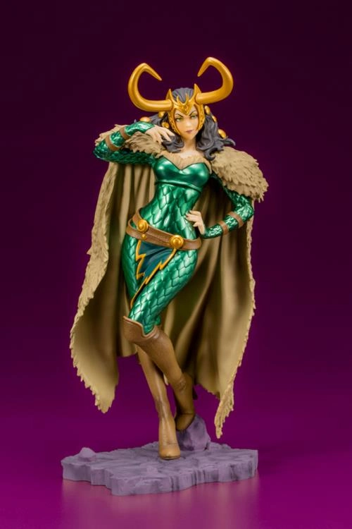 Viking Statue PVC Item Kotobukiya Bishoujo Marvel Lady Loki Laufeyson Statue MK352 (Reissue)