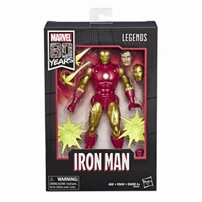Marvel Legends 80th Anniversary: Classic Iron Man Action Figure Superhero Replica Creative Outlet
