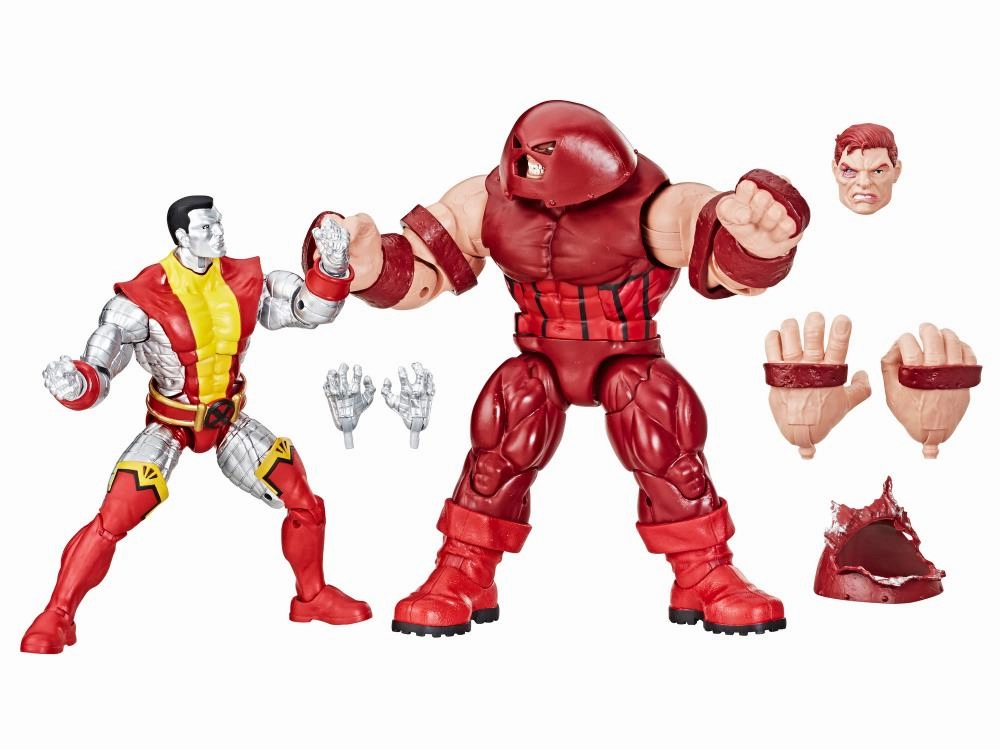 Marvel Legends 80th Anniversary: Colossus vs Juggernaut X-Men Action Figures Cartoon Figure