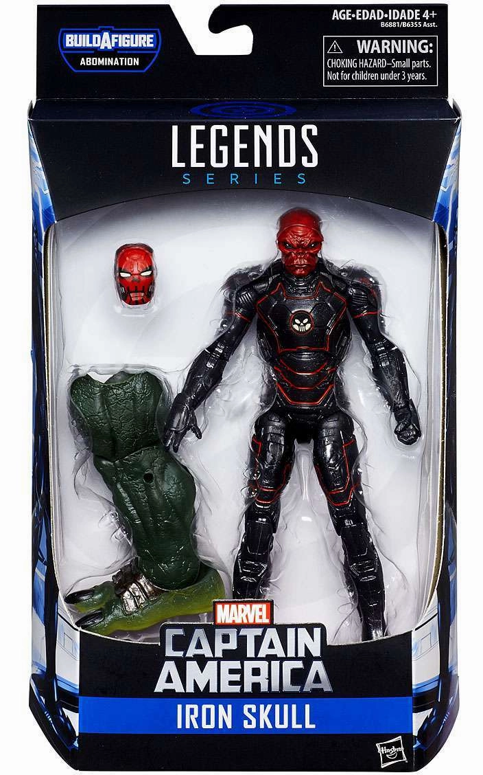 Movie Character Marvel Legends Abomination Series Iron Skull Action Figure