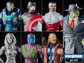 Transforming Toy Narrative Display Marvel Legends Avengers Game Wave BAF Joe Fixit Set of 6