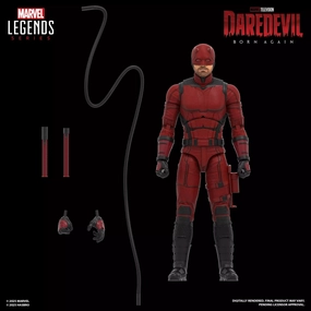 Marvel Legends Daredevil: Born Again Daredevil Action Figure Rococo Sculpture