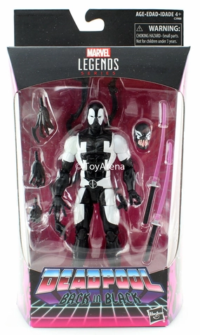 Marvel Legends Deadpool Back in Black 6" Gamestop Exclusive 2017 Judges' Choice Fantasy Figure