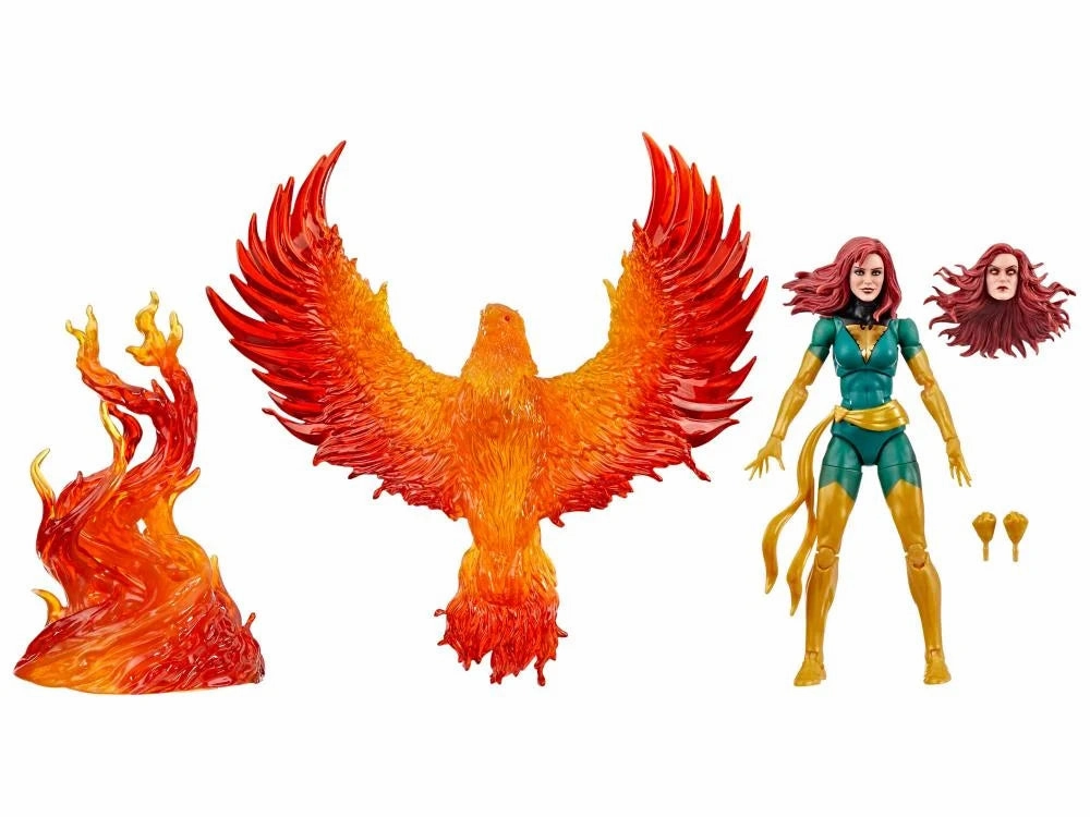 Art Piece Fall Decor Marvel Legends Deluxe Jean Grey and Phoenix Force Action Figure