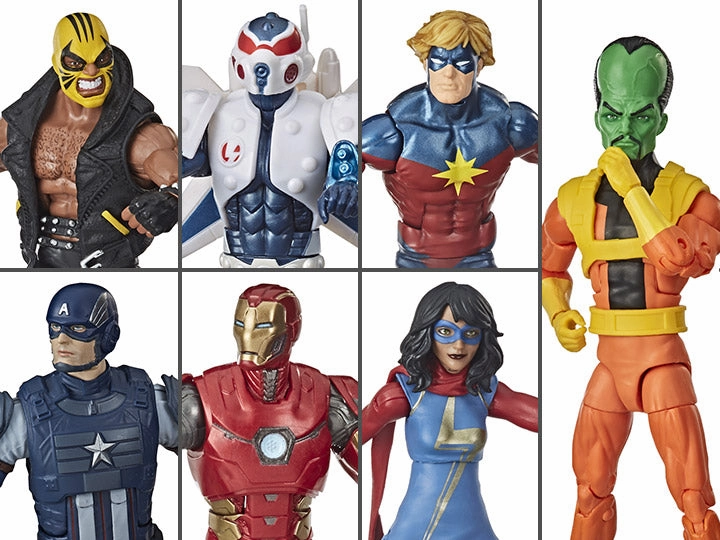 Marvel Legends Gamerverse Avengers Wave 1 set of 7 BAF Abomination Action Figures Collector's Market