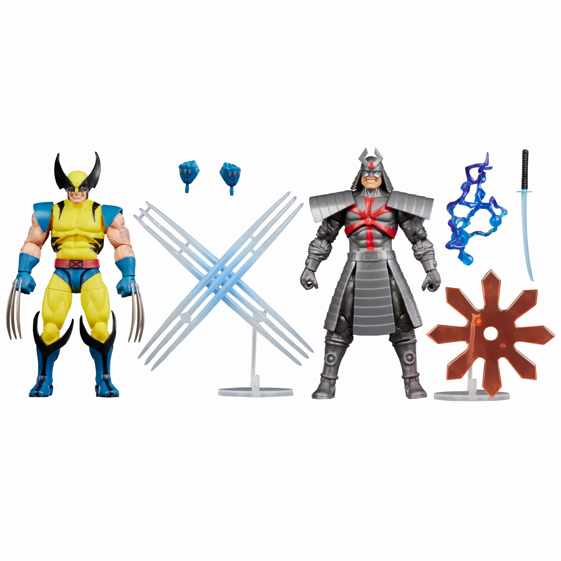 Complete Collection Marvel Legends Gamerverse Wolverine vs. Silver Samurai 2 Pack Action Figure