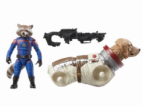 Marvel Legends Guardians of the Galaxy Vol 3 Wave Rocket (Marvel's Cosmo BAF) Action Figure Gaming Statue
