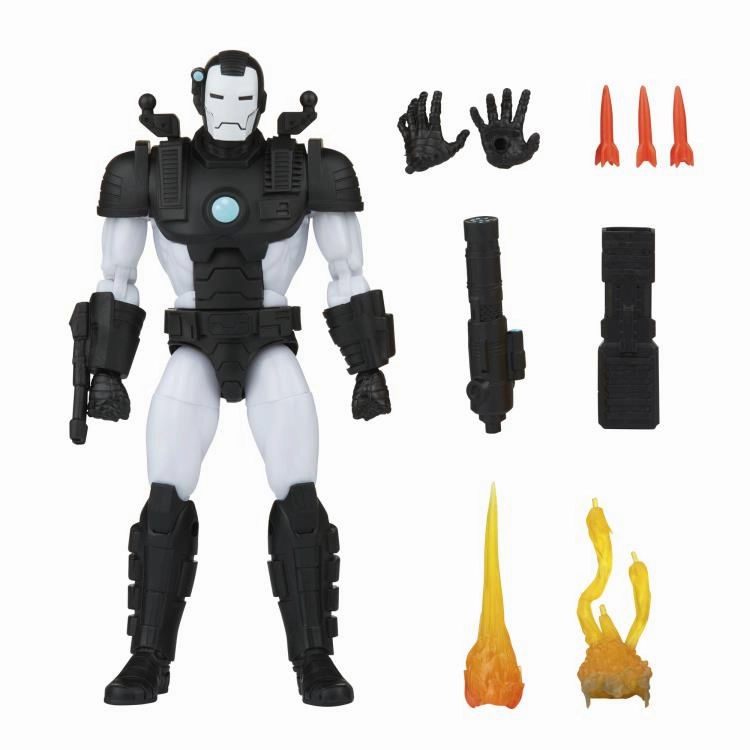 Marvel Legends Retro Series Iron Man War Machine Action Figure Anime Series