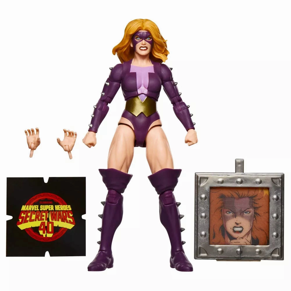 Marvel Legends Secret War Retro Titania Action Figure Chibi Figure Train Model